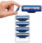 Gillette Utántöltők Gillette Mach 3 MACH3 Borotvához Pengék MACH3 x4 Borotvához (7702018579013)