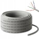 Qoltec Patchcord 100m CAT6 Utp Lan kábel internet routerhez 1Gb/s Cu Qoltec (54560)