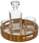 5five Simple Smart Set whisky Jules, decantor, 2 pahare si tava Pahar