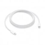 quandes Cablu de date USB-C-C Woven 240W, compatibil Apple iPhone 15 pro, 15 pro max, iPad Pro 2020, 2m, Bulk