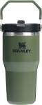 STANLEY Cană termică cu mâner IceFlow Straw 590 ml, Dried Pine (10-13425-0127)