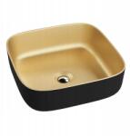Lavita Mosdókagyló Folla mini gold/black arany-fekete 390x390 mm (Galera Mini)