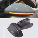 CerCip Semnalizari dinamice oglinda compatibile cu VOLKSWAGEN Passat B7, CC 2008-2016, Jetta MK6, Scirroco, EOS, Beetle A5 (64758265)