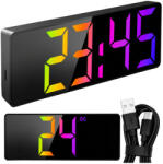 Izoxis Ébresztőóra - színes LED óra 27743 (5900779964778)