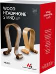 Maclean Headphones Stand Wooden Light Oak MC-815O (MC-815O)