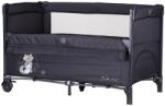 Chipolino Patut pliabil Chipolino Relax anthracite cu laterala culisanta (KOSIRE256AN) - esell