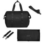 Skiddou Geanta multifunctionala pentru parinti Skiddou Inger, Onyz Leather, Negru (sk_2080023)