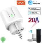Rovo Priza inteligenta Rovo CZ04 WiFi, 20A, Monitorizare energie, Alexa, Google Assistant (CZ04) - esell