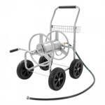 Carucior cu tambur pentru furtun, otel, Vivatechnix, maxim 76 m pentru diametru de 5/8 inch (SGJPC4GG250F34JV2V0)
