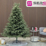  Brad artificial Christmas Deluxe by Sersimo, Norvegia verde, mix 2D+3D, 180 cm (U-Norvegia-180)