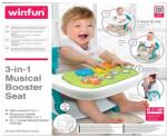 WinFun SCAUNEL PORTABIL 3 IN 1 (Win241201) - esell Scaun de masa bebelusi, inaltator