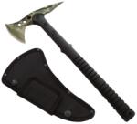  Topor DEPOX®, Tactical Camo, otel inoxidabil, verde, 40 cm, teaca inclusa (860116 - 1002)