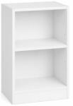 VASAGLE Noptiera cu compartimente deschise si raft reglabil, stil minimalist, MDF si PAL, 40x30x60 cm, alb (EZ-LET666WB01)