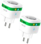 NOUS Set 2 prize inteligenta wifi Nous A7Z, 16A - ZigBee 3.0, Monitorizare Consum, Compatibila Alexa Google (A7Z-2pc)