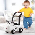 Procart Jucarie de impins, premergator vacuta, platforma interactiva, 47x30x47 cm (QX7715)