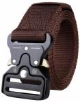 AVEX Curea Tactica pentru pantaloni, culoare Maro cu catarama Neagra (BQ61B)