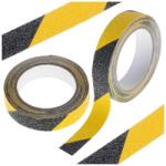 AVEX Banda de protectie Anti-Alunecare, autoadeziva, culoare Negru-Galben, dimensiune 5m x 2, 5cm (KX5114_1)