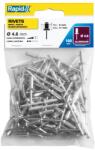 Rapid 5000381, set 100 de nituri de 8-11 mm, Ø4.8 x 14mm (5000381)