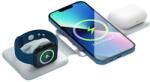 EMC ONSHOP Statie de Incarcare Wireless Magnetica Pliabila 3 in 1, Telefon, Smartwatch si Casti, compatibil iOS si Android (ML-20-78)
