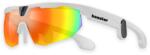 Booster Electronics Ochelari inteligenți pentru ciclism Booster Vision Ride White - Orange Red Lens (MF103)