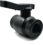  Robinet Robust cu Bilă Metalică 1" Interior: Performanță Ultra Premium