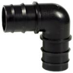  Cot cu Gheară 16mm: Conector Unghiular pentru Sisteme de Irigații Profesionale