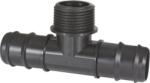  Teu cu Gheară 16mm x 1/2" Filet Exterior x 16mm: Ramificație Mixtă pentru Teavă PE cu Perete Moale