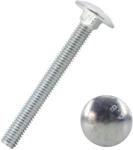 Duplifix Surub cu cap torbant, DIN 603, 8x80mm, ST8x80 (set de 10 buc. ) (ST8x80)
