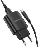 BOROFONE BN1 USB Type-C Innovative, 2.1A, 1 X USB 10W, Negru (inc/cu/us/bor/bn/21/1x/ne)