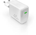 PURO Super Mini 45W PD GaN USB-C Wall Charger - White (PUFCMTCUSBC45WGWHI)