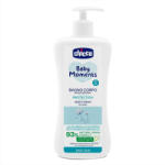 Chicco Baby Moments Protection babafürdető 93% természetes összetevőkkel, pumpás 750 ml