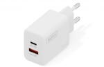 ASSMANN GaN II 30W | 1x USB-C, 1x USB-A | PD 3.0, QC 3.0 | Alb (DA-10301)