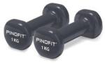 PINO Gantere de vinil, 1 kg, 2 buc