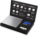 TYPEC Cântar digital de precizie tip buzunar 700g, acuratețe 0.01 g, ecran LCD iluminat, funcție TARA, pentru bijuterii, aur, argint și monede Cantar baie