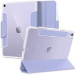 Spigen Ultra Hybrid Pro mappa tok légpárnás sarok közepesen ütésálló Apple Pencil tartóval Apple iPad Air 11" (2024 / 2025 / 2026) / iPad Air 10.9" (2022 / 2020) lila