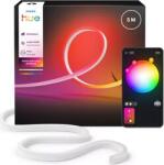 Philips Banda LED smart Hue OmniGlow de 5 metri, 4500 lm, culori vibrante si ambianta, iluminare flexibila pentru interior, lumina uniforma, decupabila, control prin aplicatie si comanda vocala (929004608101)