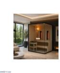 Sanotechnik Sauna mixta GLACIER L 150x120x200 cm (FK75150)