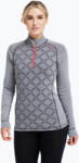 Dovre Bluză termoactivă pentru femei Dovre Half Zip Jacquard grey
