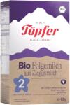 TOPFER Lapte praf de capra Bio Formula 2, 400 g, Topfer
