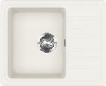 Evido HOME 45 S Compact gránit mosogató, 575 x 460 mm, fehér (442207) - aquamixwebaruhaz