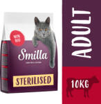 Smilla 10kg Smilla Adult Sterilised marha száraz macskatáp