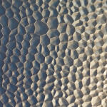  Falpanel, dombornyomott, PVC, 280x120 cm - Soft Brass (MR-50681)