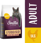 Smilla 1kg Smilla Sterilised gabonamentes csirke száraz macskatáp