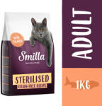 Smilla 1kg Smilla Sterilised gabonamentes lazac száraz macskatáp