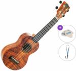 Mahalo MA1KA Artist Elite Series Basic SET Photo Flame Koa Szoprán ukulele