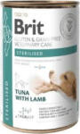 Brit Brit GF VD Care Dog 400g Sterilised Tuna with Lamb konzerv (ivartalanított kutyáknak)