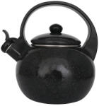 Kinghoff Ceainic cu fluier Kinghoff KH 2039, 2 l, interior emailat, compatibil cu plitele cu inducție, negru (KH 2039)