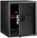Amazon Basics Elektronikus Acél Széf Programozható Digitális Billentyűzettel Ékszerekhez és Értéktárgyakhoz, 43 l, 35x33x42 cm, Fekete