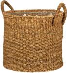 Scheurich Seagrass 27 kosaras virágtartó tengeri fűből készült fogantyúkkal, Nut szín, 28 cm átmérő, 24 cm magas, 13, 1 liter