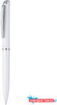 Pentel Rollertoll 0, 35mm, fém fehér test, Pentel Energel BL2007W-AK, írásszín kék (ORI_BL2007WAK)